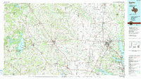 DENTON, TX HISTORICAL MAP GEOPDF 30X60 G