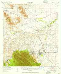 FORT HUACHUCA, AZ HISTORICAL MAP GEOPDF