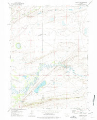 AURORA LAKE, WY HISTORICAL MAP GEOPDF 7.