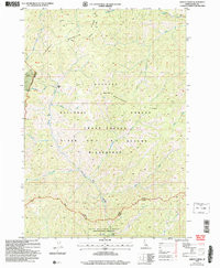SAFETY CREEK, ID HISTORICAL MAP GEOPDF 7