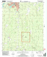 CROSSETT SOUTH, AR-LA HISTORICAL MAP GEO