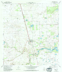 RIVIERA, TX HISTORICAL MAP GEOPDF 7.5X7.