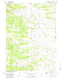 SPRINGMAN CREEK, WY HISTORICAL MAP GEOPD
