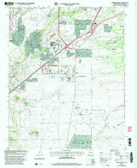 TURQUOISE HILL, NM HISTORICAL MAP GEOPDF