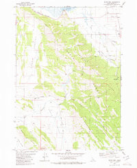 WAYAN WEST, ID HISTORICAL MAP GEOPDF 7.5