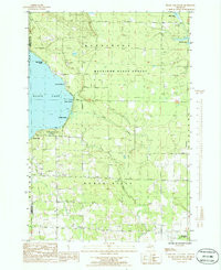 BLACK LAKE BLUFFS, MI HISTORICAL MAP GEO