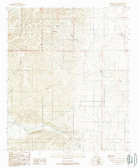 THIMBLE CANYON, NM HISTORICAL MAP GEOPDF