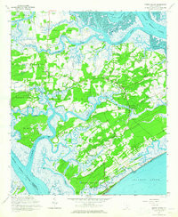 EDISTO ISLAND, SC HISTORICAL MAP GEOPDF
