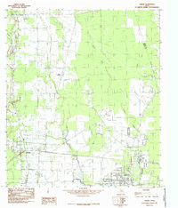 HARDIN, TX HISTORICAL MAP GEOPDF 7.5X7.5