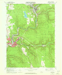 RIDGWAY, PA HISTORICAL MAP GEOPDF 7.5X7.