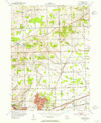 DENTON, MI HISTORICAL MAP GEOPDF 7.5X7.5
