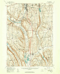 TULLY, NY HISTORICAL MAP GEOPDF 15X15 GR