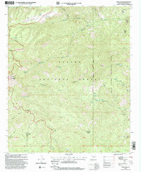 ROSE PEAK, AZ HISTORICAL MAP GEOPDF 7.5X