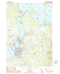 LACONIA, NH HISTORICAL MAP GEOPDF 7.5X7.