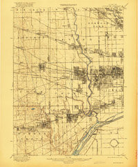 RIVERSIDE, IL HISTORICAL MAP GEOPDF 15X1