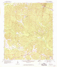 WHITE OAK, AL HISTORICAL MAP GEOPDF 7.5X