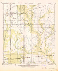 LONGVILLE, LA HISTORICAL MAP GEOPDF 7.5X