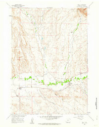 SHELL, WY HISTORICAL MAP GEOPDF 7.5X7.5