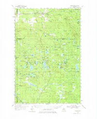 KENTON, MI HISTORICAL MAP GEOPDF 15X15 G