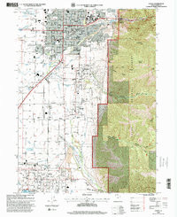 LOGAN, UT HISTORICAL MAP GEOPDF 7.5X7.5