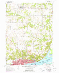 FORT MADISON, IA-IL HISTORICAL MAP GEOPD