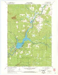 HATFIELD, WI HISTORICAL MAP GEOPDF 7.5X7