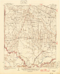 BASSETT, TX HISTORICAL MAP GEOPDF 15X15
