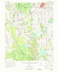 GOLDMAN, AR HISTORICAL MAP GEOPDF 15X15