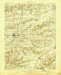 WINCHESTER, IL HISTORICAL MAP GEOPDF 15X