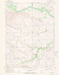 SCANDIA NW, KS HISTORICAL MAP GEOPDF 7.5