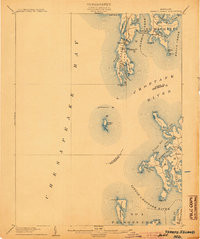 SHARPS ISLAND, MD HISTORICAL MAP GEOPDF