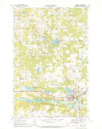 BAGLEY, MN HISTORICAL MAP GEOPDF 7.5X7.5
