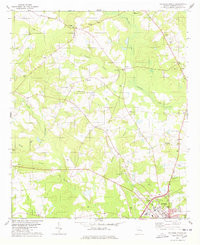 SYLVANIA NORTH, GA HISTORICAL MAP GEOPDF