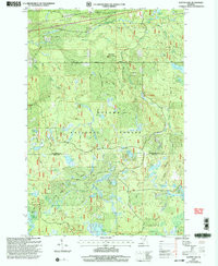 GLITTER LAKE, MI HISTORICAL MAP GEOPDF 7