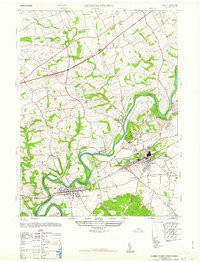 HERSHEY, PA HISTORICAL MAP GEOPDF 7.5X7.