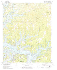 BULL SHOALS, AR-MO HISTORICAL MAP GEOPDF