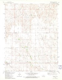 BROWNELL, KS HISTORICAL MAP GEOPDF 7.5X7