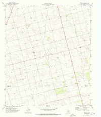 TENMILE, TX HISTORICAL MAP GEOPDF 7.5X7.