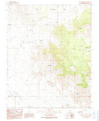 GARNET MOUNTAIN, AZ HISTORICAL MAP GEOPD