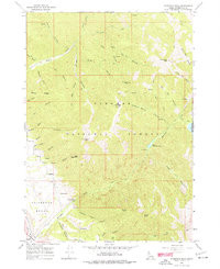 THOMPSON PEAK, ID HISTORICAL MAP GEOPDF