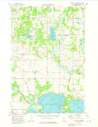LITTLE PINE LAKE, MN HISTORICAL MAP GEOP