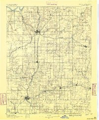 OLATHE, KS-MO HISTORICAL MAP GEOPDF 30X3