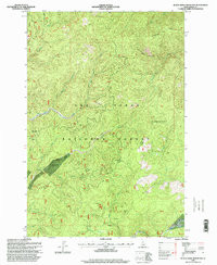 BLACK HAWK MOUNTAIN, ID HISTORICAL MAP G