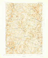 STRAFFORD, VT HISTORICAL MAP GEOPDF 15X1