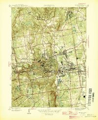 BRISTOL, CT HISTORICAL MAP GEOPDF 7.5X7.