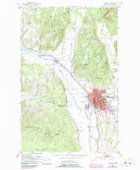 COLVILLE, WA HISTORICAL MAP GEOPDF 7.5X7