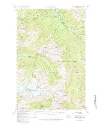 MOUNT OLYMPUS, WA HISTORICAL MAP GEOPDF
