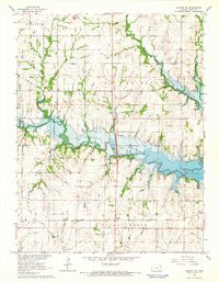 LYNDON NW, KS HISTORICAL MAP GEOPDF 7.5X
