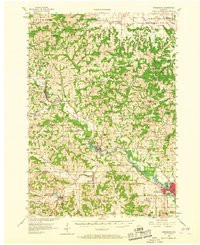REEDSBURG, WI HISTORICAL MAP GEOPDF 15X1