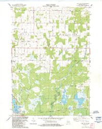 LAKE DEXTER, WI HISTORICAL MAP GEOPDF 7.